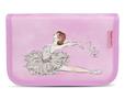 Tolltartó, klapnis, cipzáras, BELMIL "Ballerina", lila, balerina
