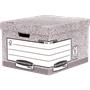 Archiválókonténer, karton, nagy, "BANKERS BOX® SYSTEM by FELLOWES®"