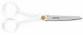 Olló, papírvágó, 17 cm, FISKARS "Functional Form", fehér