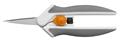 Varróolló, 16 cm, FISKARS "EasyAction", szürke