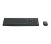 Egér- és billentyűzet készlet, vezeték nélküli, USB, HUN, LOGITECH 