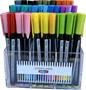 Display, asztali, műanyag, 9 rekeszes, PENTEL, üres