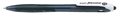 Golyóstoll, 0,18 mm, nyomógombos, PILOT "Rexgrip EF", fekete