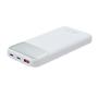 Hordozható akkumulátor, beépített kábellel, 10000mAh, RIVACASE 