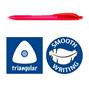 Golyóstoll, 1 mm, nyomógombos, STAEDTLER® 